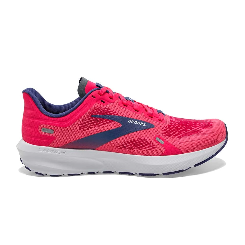 BROOKS Women's Launch 9 Running Shoe- Pink/Fuchsia/Cobalt- Regular (B) 1 BROOKS Women's Launch 9 Running Shoe- Pink/Fuchsia/Cobalt- Regular (B)