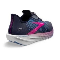 BROOKS Women's Hyperion Max Running Shoe - Peacoat/Marina Blue/Pink Glo - Regular (B) -Love Running 120377 441 H Hyperion Max