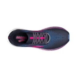 BROOKS Women's Hyperion Max Running Shoe - Peacoat/Marina Blue/Pink Glo - Regular (B) -Love Running 120377 441 O Hyperion Max