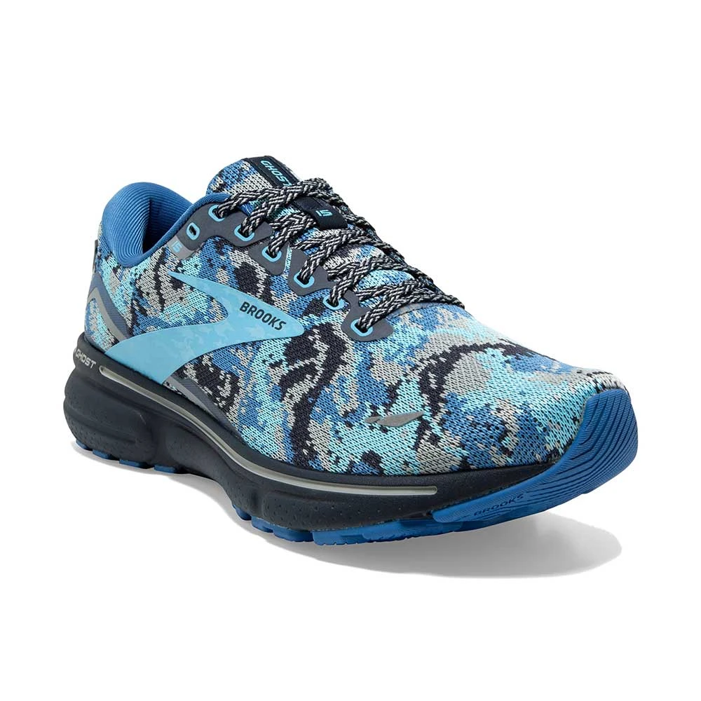 BROOKS Women's Ghost 15 Camo Running Shoe - Star/Eclipse/Grotto - Regular (B) 3 BROOKS Women's Ghost 15 Camo Running Shoe - Star/Eclipse/Grotto - Regular (B) - Image 3
