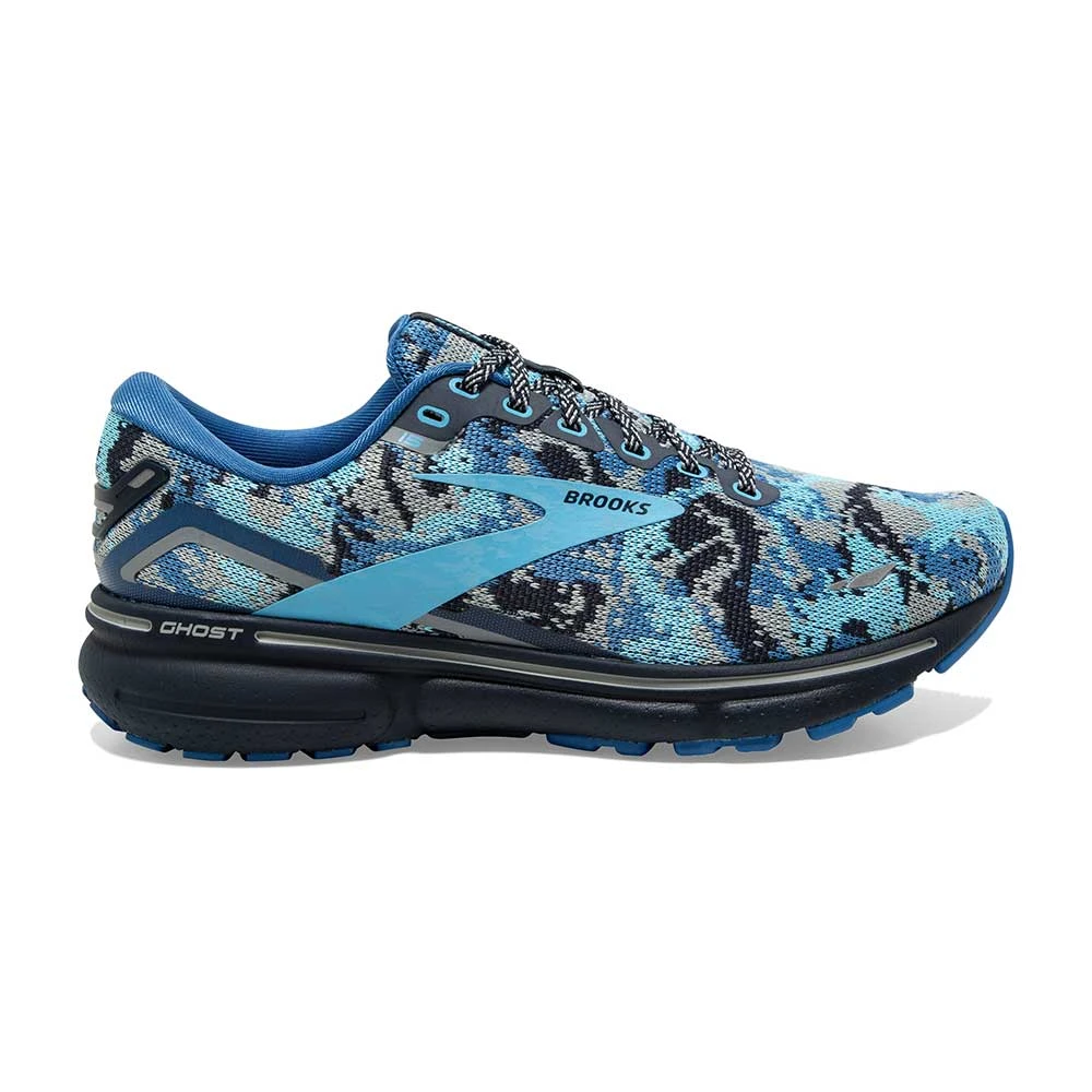 BROOKS Women's Ghost 15 Camo Running Shoe - Star/Eclipse/Grotto - Regular (B) 1 BROOKS Women's Ghost 15 Camo Running Shoe - Star/Eclipse/Grotto - Regular (B)