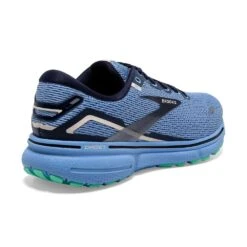 BROOKS Women's Ghost 15 Running Shoe - Vista Blue/Peacoat/Linen - Regular (B) -Love Running 120380 472 H Ghost 15