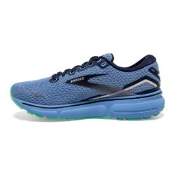 BROOKS Women's Ghost 15 Running Shoe - Vista Blue/Peacoat/Linen - Regular (B) -Love Running 120380 472 M Ghost 15