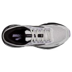 BROOKS Women's Adrenaline GTS 23 Running Shoe - Grey/Black/Purple- Wide (D) -Love Running 120381 039 O Adrenaline GTS 23 2