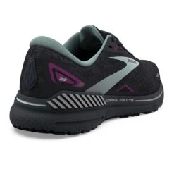 BROOKS Women's Adrenaline GTS 23 Running Shoe - Black/Light Blue/Purple- Regular (B) 9 BROOKS Women's Adrenaline GTS 23 Running Shoe - Black/Light Blue/Purple- Regular (B) -Love Running 120381 072 H Adrenaline GTS 23