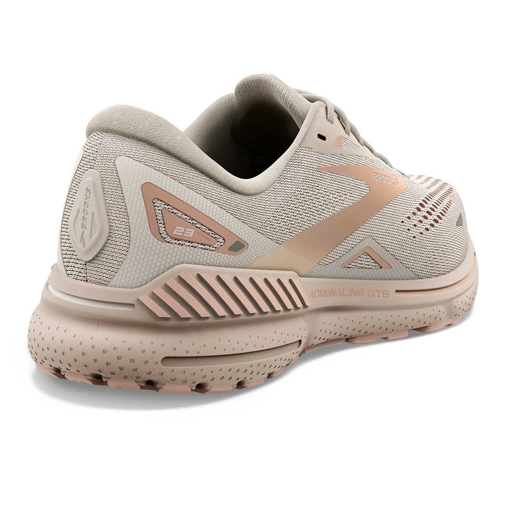 BROOKS Women's Adrenaline GTS 23 Running Shoe - Crystal Grey/Villa/White- Regular (B) 6 BROOKS Women's Adrenaline GTS 23 Running Shoe - Crystal Grey/Villa/White- Regular (B) - Image 6