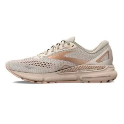 BROOKS Women's Adrenaline GTS 23 Running Shoe - Crystal Grey/Villa/White- Regular (B) 8 BROOKS Women's Adrenaline GTS 23 Running Shoe - Crystal Grey/Villa/White- Regular (B) -Love Running 120381 259 M Adrenaline GTS 23