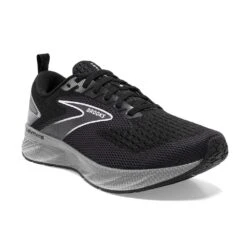 BROOKS Women's Levitate 6 Running Shoe- Black/Ebony/White- Regular (B) -Love Running 120383 039 A Levitate 6