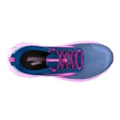 BROOKS Women's Cascadia Trail Running Shoe- Navy/Purple/Violet - Regular (B) -Love Running 120392 449 O Cascadia 17
