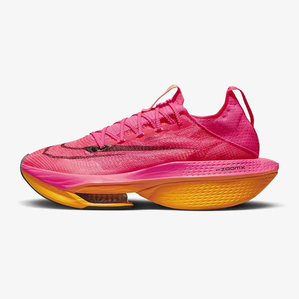 Men's Nike Alphafly 2 Running Shoes - Hyper Pink/Black/Laser Orange- Regular (D) 2 Men's Nike Alphafly 2 Running Shoes - Hyper Pink/Black/Laser Orange- Regular (D) - Image 2