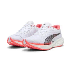 Women's Deviate Nitro 2 Running Shoe - Puma White/Fire Orchid/Icy Blue- Regular (B) 8 Women's Deviate Nitro 2 Running Shoe - Puma White/Fire Orchid/Icy Blue- Regular (B) -Love Running 24C3C4ED7A SP 14116835