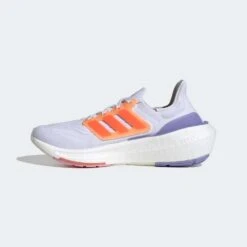 ADIDAS Women's Ultraboost Light Running Shoe - Ftwr White/Solar Red/Beam Pink - Regular (B) -Love Running 35d564abaa7b4650a523af9c013532f5 9366