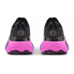 Men's Foreverrun Nitro Sunset Running Shoe - Puma Black/Luminous Blue/Electric Orchid- Regular (D) -Love Running 38000701 BlackBlue BCK