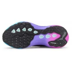 Men's Foreverrun Nitro Sunset Running Shoe - Puma Black/Luminous Blue/Electric Orchid- Regular (D) -Love Running 38000701 BlackBlue SOLE