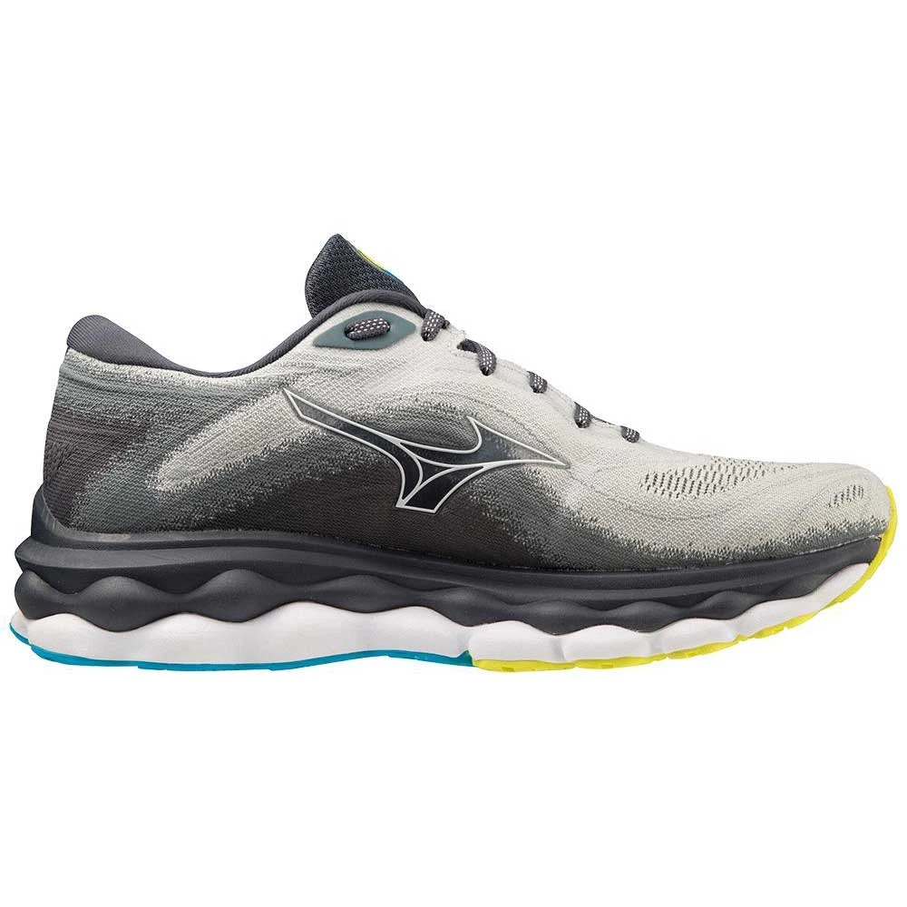 Mizuno Men's Wave Sky 7 Running Shoe - Pearl Blue/White - Regular (D) 1 Mizuno Men's Wave Sky 7 Running Shoe - Pearl Blue/White - Regular (D)