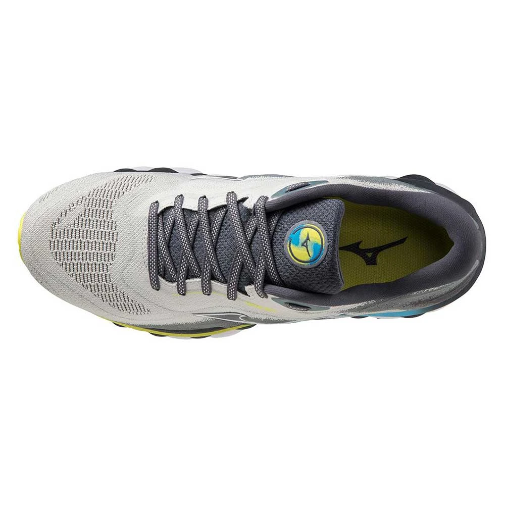 Mizuno Men's Wave Sky 7 Running Shoe - Pearl Blue/White - Regular (D) 8 Mizuno Men's Wave Sky 7 Running Shoe - Pearl Blue/White - Regular (D) - Image 8