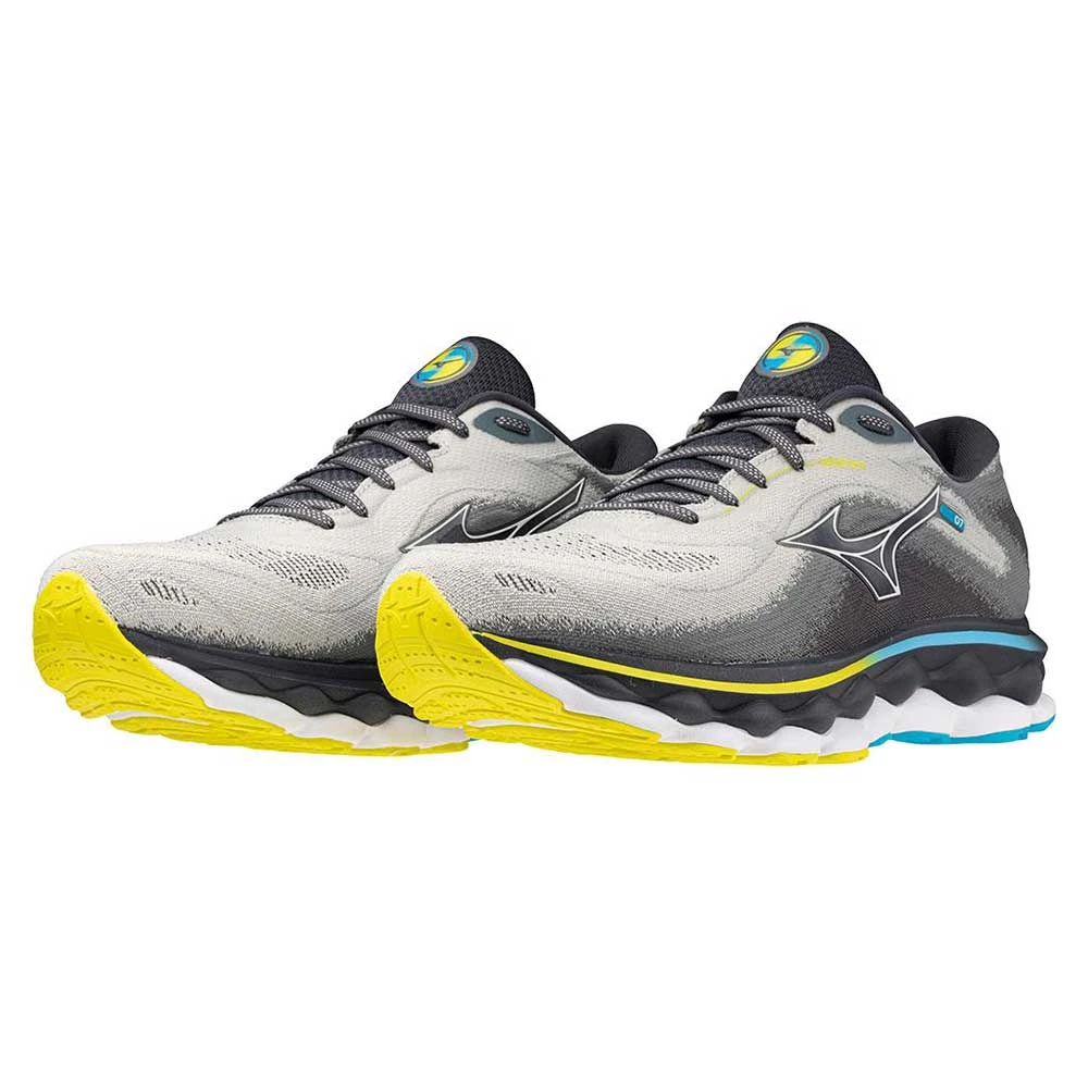 Mizuno Men's Wave Sky 7 Running Shoe - Pearl Blue/White - Regular (D) 5 Mizuno Men's Wave Sky 7 Running Shoe - Pearl Blue/White - Regular (D) - Image 5