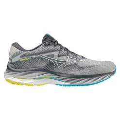 Mizuno Men's Wave Rider 27 Running Shoe - Pearl Blue/White - Regular (D) 15 Mizuno Men's Wave Rider 27 Running Shoe - Pearl Blue/White - Regular (D) -Love Running 411415 5F00 06