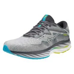 Mizuno Men's Wave Rider 27 Running Shoe - Pearl Blue/White - Regular (D) 13 Mizuno Men's Wave Rider 27 Running Shoe - Pearl Blue/White - Regular (D) -Love Running 411415 5F00 07