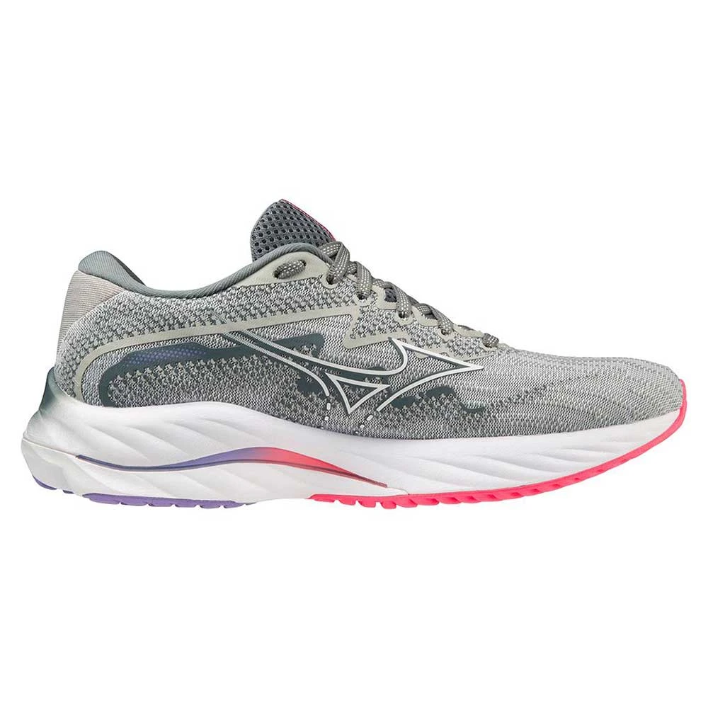 Mizuno Women's Wave Rider 27 Running Shoe- Pearl Blue/White- Regular (B) 1 Mizuno Women's Wave Rider 27 Running Shoe- Pearl Blue/White- Regular (B)