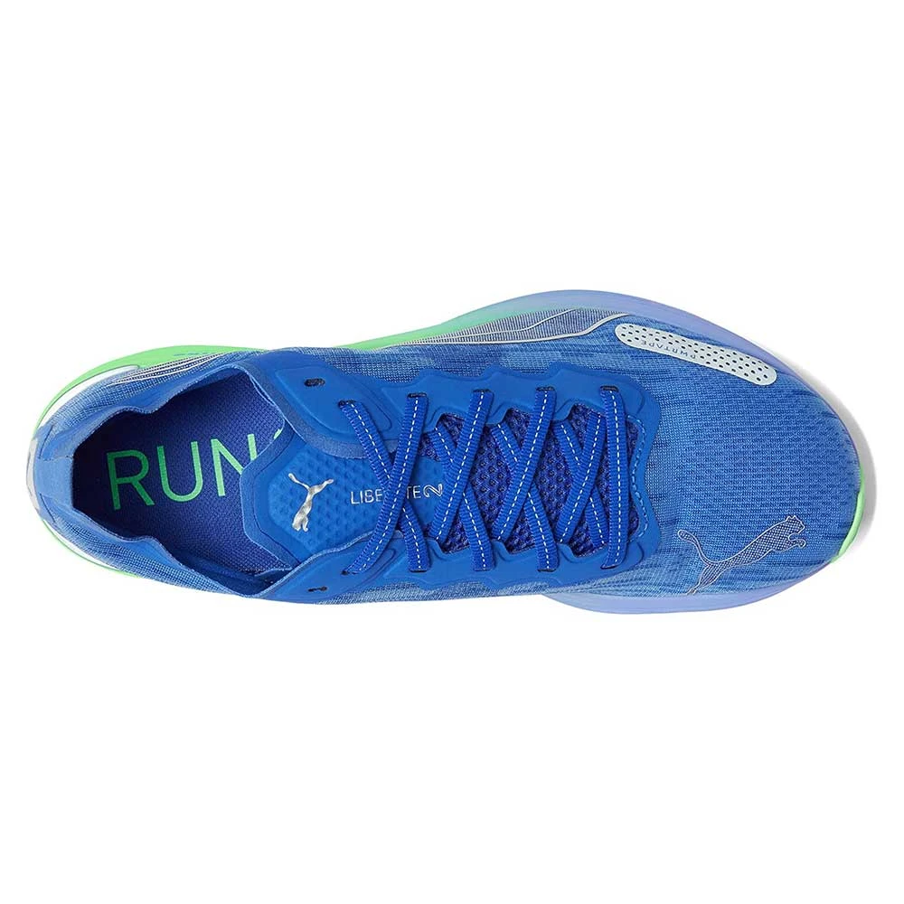 Men's Liberate Nitro 2 Running Shoe - Royal Sapphire/PUMA Silver/Fizzy Lime - Regular (D) 2 Men's Liberate Nitro 2 Running Shoe - Royal Sapphire/PUMA Silver/Fizzy Lime - Regular (D) - Image 2