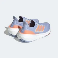 ADIDAS Women's Ultraboost Light Running Shoe - Blue Dawn/Coral Fusion/Blue Fusion - Regular (B) -Love Running 9fe51235321044c1b9f1af890136a35b 9366