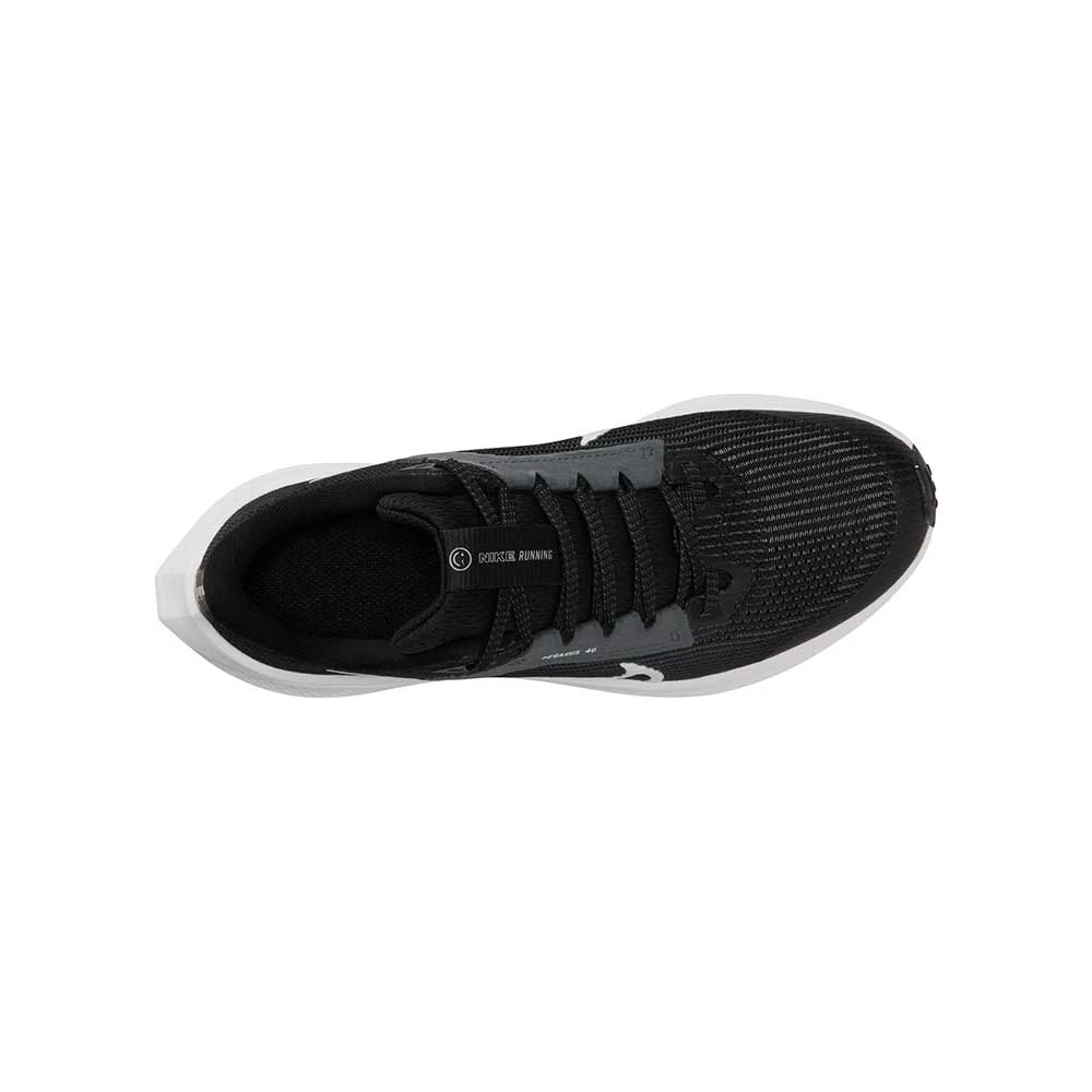 Nike Youth Pegasus 40 Running Shoe- Black/White/Iron Grey 4 Nike Youth Pegasus 40 Running Shoe- Black/White/Iron Grey - Image 4