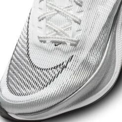 Nike Women's ZoomX Vaporfly Next% 2 Running Shoe - White/Black-Metallic Silver - Regular (B) 14 Nike Women's ZoomX Vaporfly Next% 2 Running Shoe - White/Black-Metallic Silver - Regular (B) -Love Running CU4123 100 PHSYD001 1