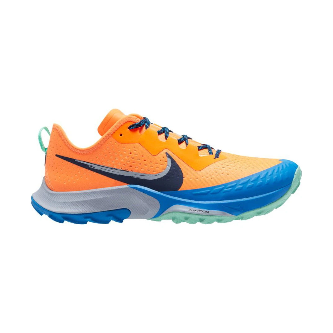 Nike Men's Zoom Terra Kiger 7 Trail Running Shoe - Total Orange/Obsidian/Signal Blue— Regular (D) 1 Nike Men's Zoom Terra Kiger 7 Trail Running Shoe - Total Orange/Obsidian/Signal Blue— Regular (D)