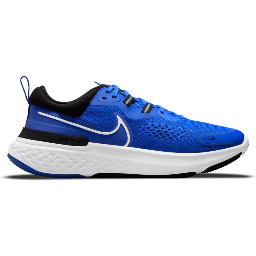 Men's Nike React Miler 2 Running Shoe - Hyper Royal/White/Black - Regular (D) 2 Men's Nike React Miler 2 Running Shoe - Hyper Royal/White/Black - Regular (D) - Image 2