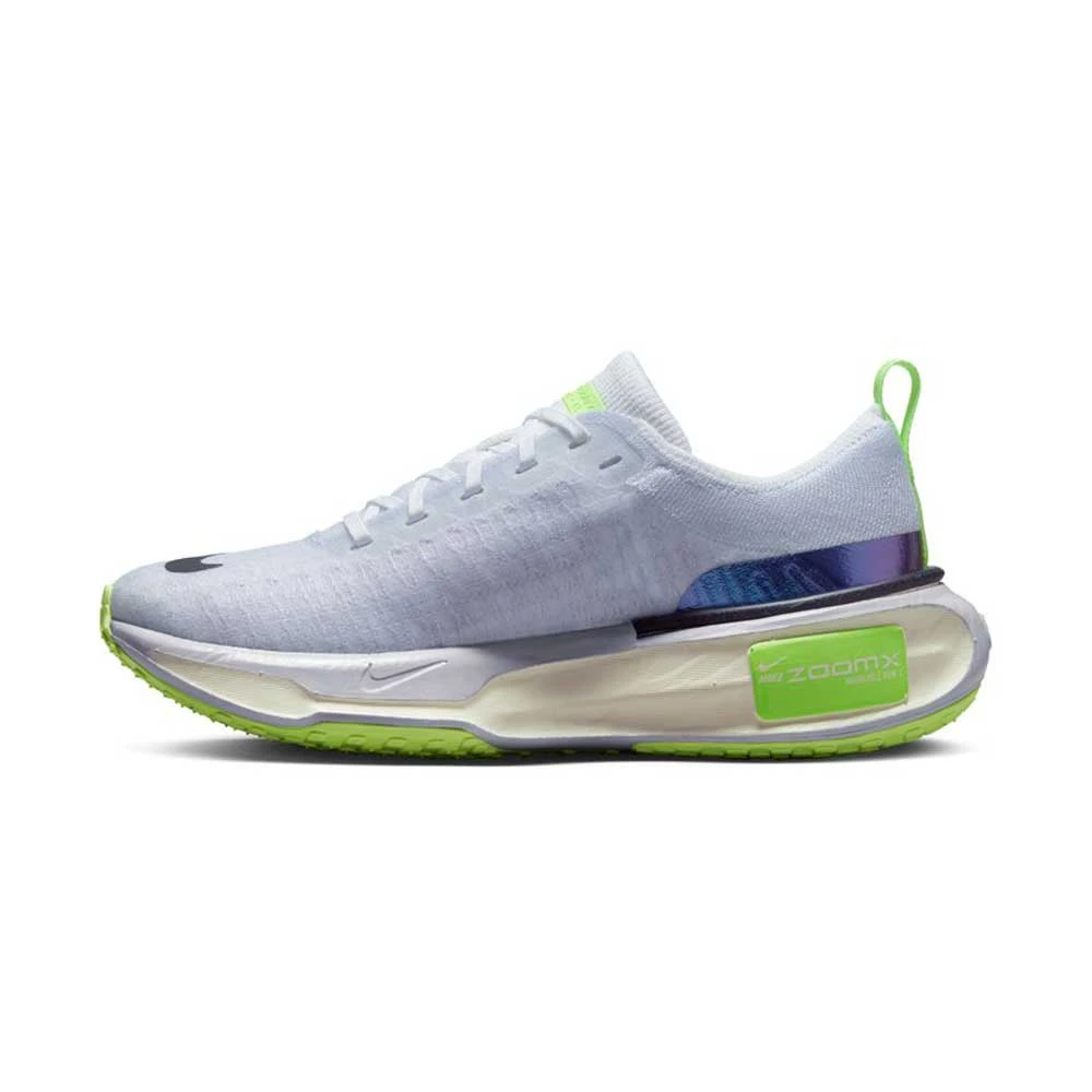 Nike Women's ZoomX Invincible Run Flyknit 3 Running Shoe- White/Black/Blue Tint- Regular (B) 2 Nike Women's ZoomX Invincible Run Flyknit 3 Running Shoe- White/Black/Blue Tint- Regular (B) - Image 2
