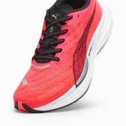 Women's Deviate Nitro 2 Running Shoe - Puma Black/Fire Orchid- Regular (B) -Love Running Deviate NITRO 2 Womens Running Shoes
