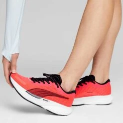 Women's Deviate Nitro 2 Running Shoe - Puma Black/Fire Orchid- Regular (B) -Love Running Deviate NITRO 2 Womens Running Shoes 6