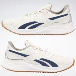 Reebok Men's Floatride Energy GROW Running Shoe - Classic White/Brave Blue/Boulder Grey - Regular (D) -Love Running Floatride Energy Grow Men s Running Shoes White G55952 52 standard