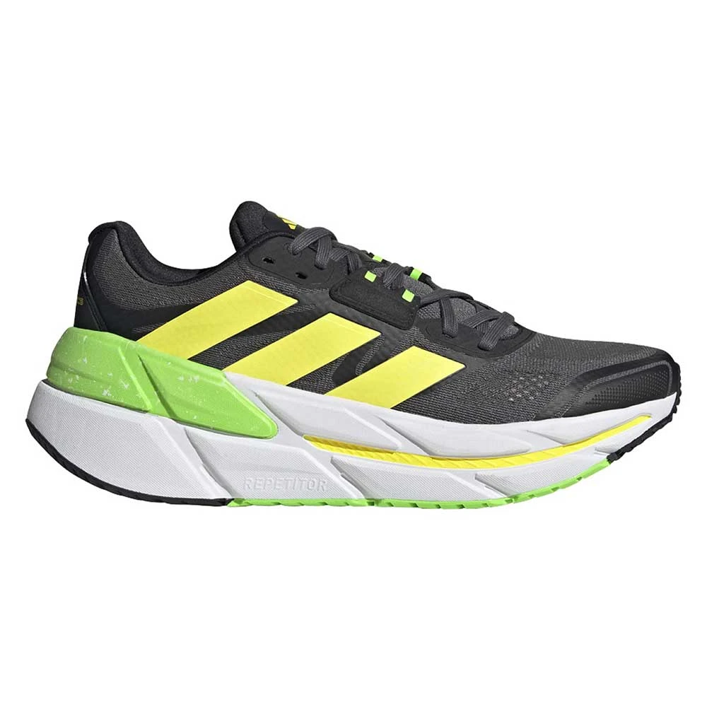 ADIDAS Men's AdiSTAR CS Running Shoe - Grey Five/Beam Yellow/Solar Green- Regular (D) 1 ADIDAS Men's AdiSTAR CS Running Shoe - Grey Five/Beam Yellow/Solar Green- Regular (D)