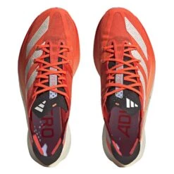 ADIDAS Unisex AdiZERO Adios Pro 3 Running Shoe - Solar Red/Zero Met/Coral Fusion - Regular (D) -Love Running GX9777 01