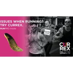 Unisex Currex Runpro Low Arch Insoles -Love Running GraphicRunProBanner169webENfm2 1