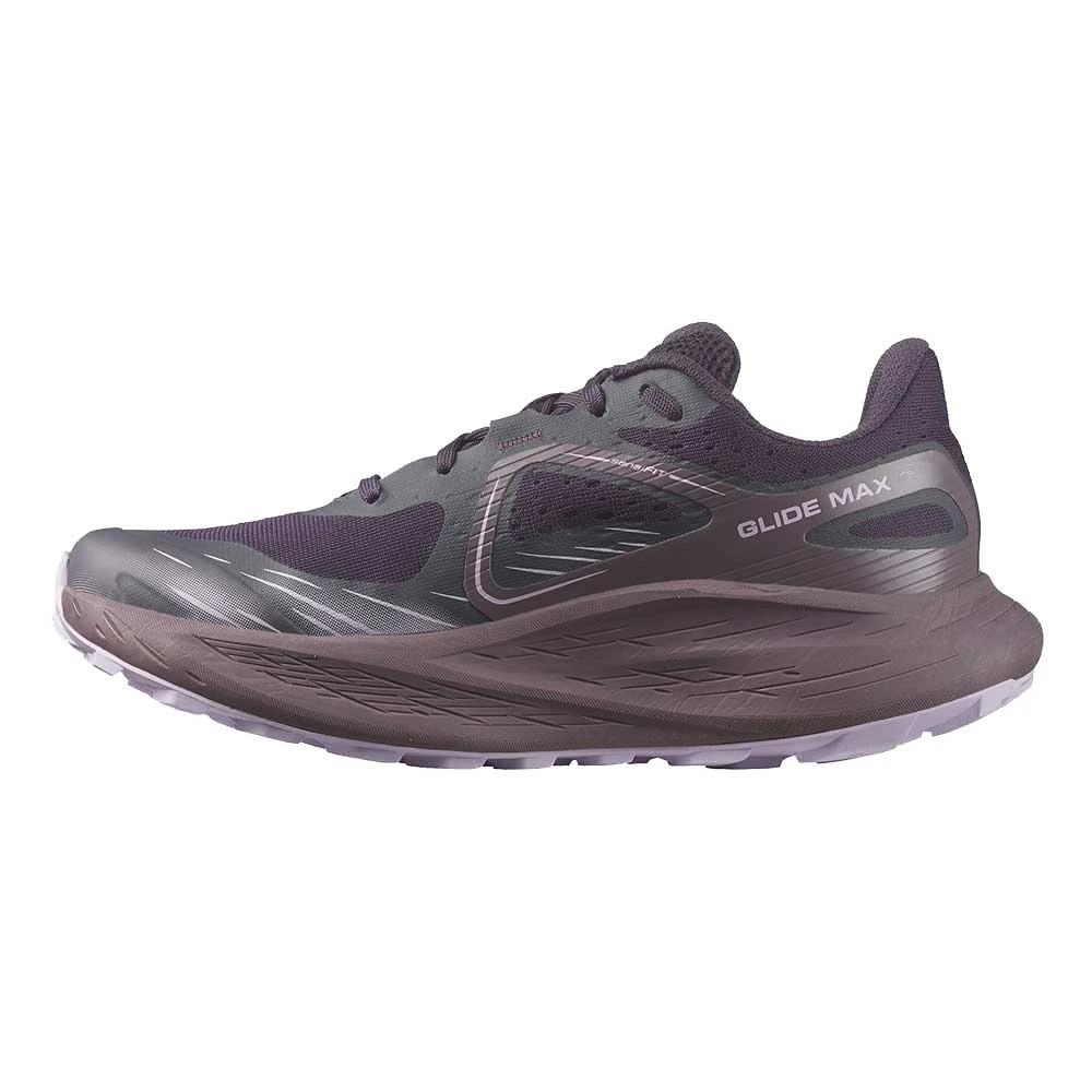 Salomon Women's Glide Max TR Trail Running Shoe - Nightshade/Moonscape/Orchid Bloom - Regular (B) 3 Salomon Women's Glide Max TR Trail Running Shoe - Nightshade/Moonscape/Orchid Bloom - Regular (B) - Image 3