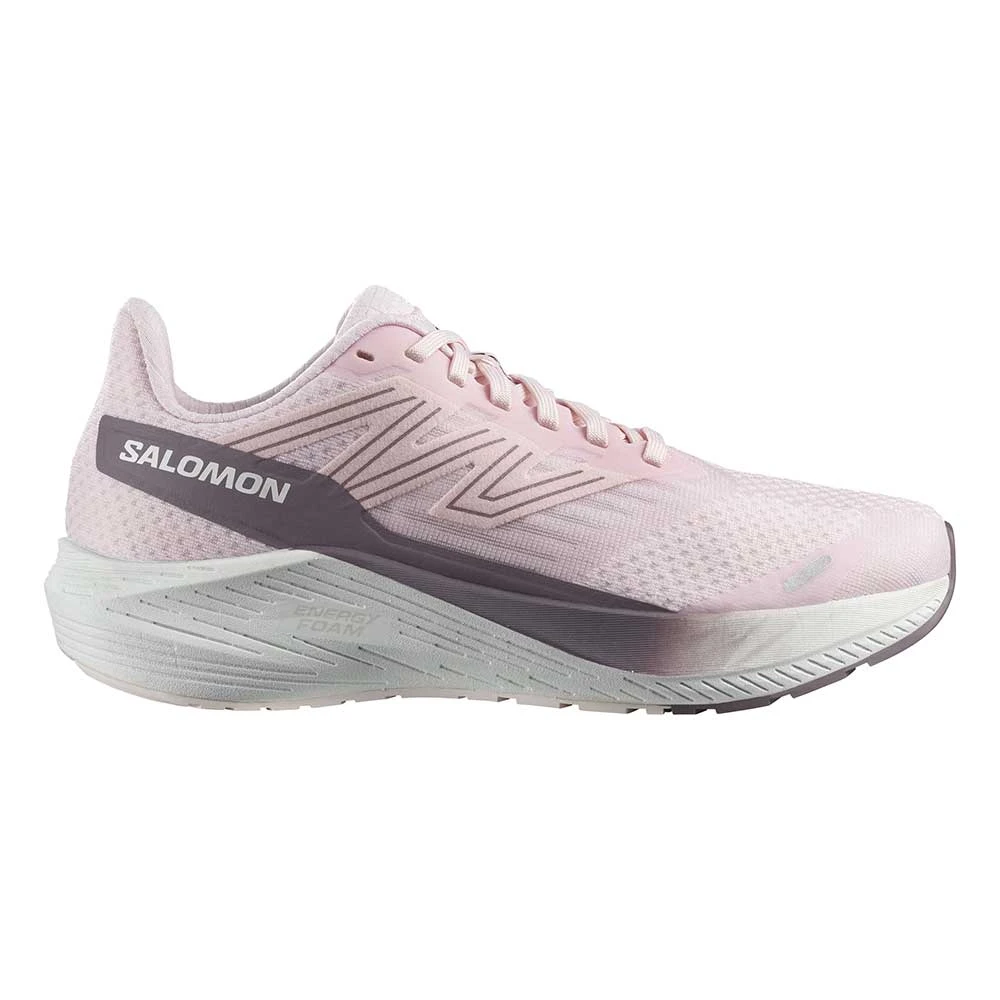 Salomon Women's Aero Blaze Running Shoe- Cradle Pink/White/Moonscape- Regular (B) 1 Salomon Women's Aero Blaze Running Shoe- Cradle Pink/White/Moonscape- Regular (B)