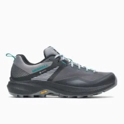 Merrell Women's MQM 3 Trail Running Shoe - Charcoal/Teal- Regular (B)