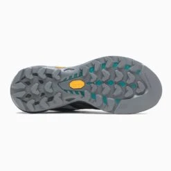 Merrell Women's MQM 3 Trail Running Shoe - Charcoal/Teal- Regular (B) -Love Running MRLW J135534 032221 S22 OUT