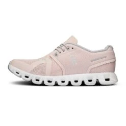 On Running Women's Cloud 5 Running Shoe - Shell/White - Regular (B) -Love Running Medium PNG 59.98153 cloud 5 fw23 shell white w g4