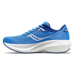 Saucony Women's Triumph 21 Running Shoe - Bluelight/Mauve - Regular (B) 7 Saucony Women's Triumph 21 Running Shoe - Bluelight/Mauve - Regular (B) -Love Running S10881 33 2