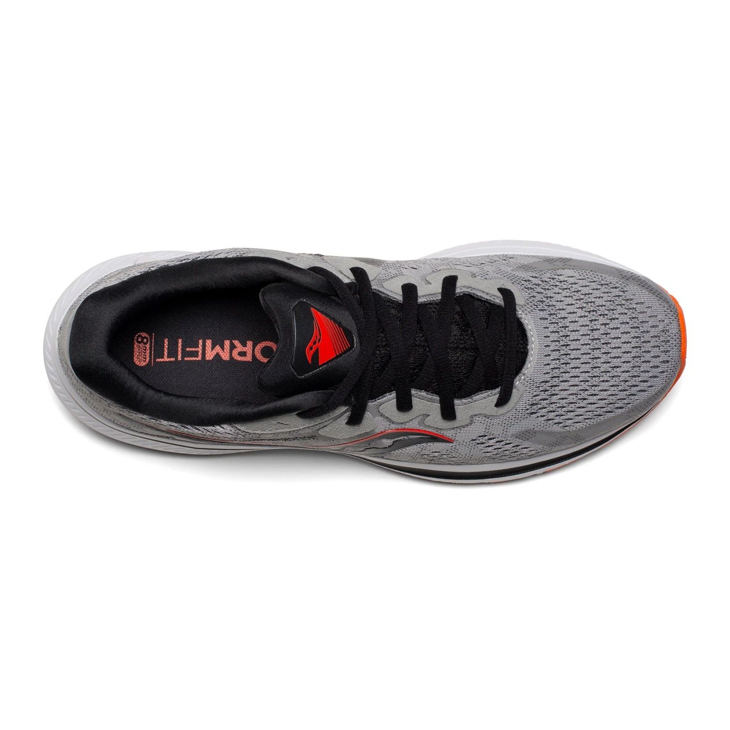 Saucony Men's Omni 20 Running Shoe - Alloy/Fire - Regular (D) 4 Saucony Men's Omni 20 Running Shoe - Alloy/Fire - Regular (D) - Image 4