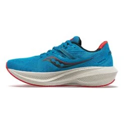Saucony Men's Triumph 20 Running Shoe- Ocean/Redrock- Regular (D) 7 Saucony Men's Triumph 20 Running Shoe- Ocean/Redrock- Regular (D) -Love Running S20759 31 2