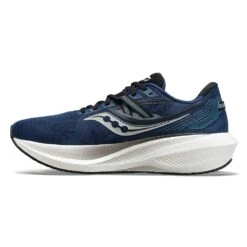 Saucony Men's Triumph 20 Running Shoe - Twilight/Rain - Wide (2E) -Love Running S20760 21 2