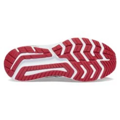 Saucony Men's Omni 21 Running Shoe- Alloy/Garnet- Regular (D) -Love Running S20762 20 4