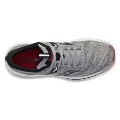 Saucony Men's Omni 21 Running Shoe - Alloy/Garnet- Wide (2E) 8 Saucony Men's Omni 21 Running Shoe - Alloy/Garnet- Wide (2E) -Love Running S20763 20 3