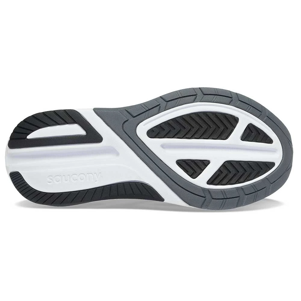 Saucony Men's Echelon 9 Running Shoe- Black/White- Regular (D) 4 Saucony Men's Echelon 9 Running Shoe- Black/White- Regular (D) - Image 4