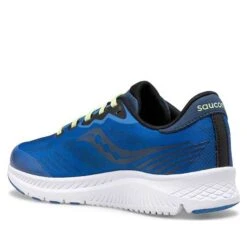 Saucony Youth Ride 14 Running Shoe - Blue 7 Saucony Youth Ride 14 Running Shoe - Blue -Love Running SAUK SK265073 Ride14 100820 AW21 02